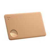 Life360 Tile Slim - Wallet Finder, Bluetooth Tracker and Item Locator for Luggage Tags, Passports and More. Both iOS and Android Compatible. Phone Finder. 1-Pack (Dune)