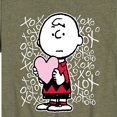 thumbnail image 3 of Peanuts - Charlie Brown Xoxo  - Toddler And Youth Short Sleeve Graphic T-Shirt, 3 of 6