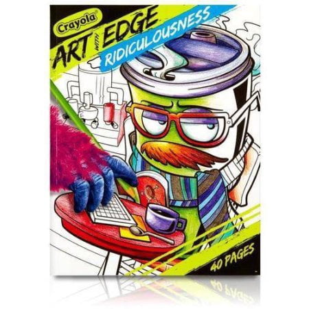 Crayola Art With Edge 2 Pack Coloring Book Bundle