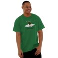 thumbnail image 4 of Ski Accident Tree Skiing Sports Men's Big & Tall Crewneck Graphic Tee Brisco Brands 2X, 4 of 5