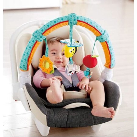 

Homeex Bed Clip Hanging Bell Baby Stroller Pendant Music Bed Clip Seat Clip Car Hanging Bee