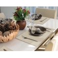 thumbnail image 2 of Mantel individual para mesa 100% algodón para Comedor, rectangulares, Tela Tejida de Dos capas, 45×30cm, Suave y Duradera, ,tapete de mesa individual para 6 personas, 2 of 8