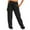 Black pants women, variant on Wycnly Sweatpants for Women Women's Sweatpants Casual Pocket Drawstring Elastic Waist Sports Workout Long Pants Solid Comfy Jogger Pants Trousers with Pocket Under $5