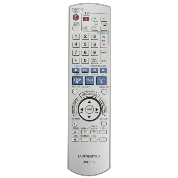 New EUR7659YKO Replace Remote for Panasonic DMR-E35V DMR-ES10 DMR-ES30V DMR-ES15