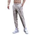 thumbnail image 1 of WEAIXIMIUNG Men's Sweatpants Elastic Bottom Pockets Male Solid Color Long Trousers Tether Pants Sports Street Casual Trousers, 1 of 4