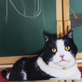thumbnail image 6 of Welling 50cm Simulation Three-dimension Stuffed Pillow Cute Cat Plush Toy Children Doll, 6 of 10