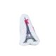 thumbnail image 4 of Juego de cama de 6 piezas con edredón y sábanas en bolsa con la Torre Eiffel de París para niños y adolescentes, 4 of 6