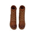 thumbnail image 2 of Botas Mujer Flexi Piel Agujetas Altas cafe 27 Flexi 119601, 2 of 4