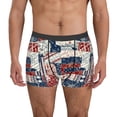 thumbnail image 2 of Bingfone Marine Sailing Men's Underwear - Casual Stretch Boxer Briefs-Large, 2 of 7