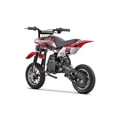 thumbnail image 3 of QEASET 39CC Dirt Bike, Gas Powered Mini Bike, Red, 3 of 10