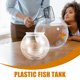 thumbnail image 4 of 1 Pecera de plástico transparente para peces pequeños, ideal para acuarios domésticos o peceras de peces dorados., 4 of 8