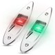 thumbnail image 4 of 2 uds 12V LED montaje empotrado arco lateral navegación señal lámpara de luz para barco marino yate verde/rojo Jadeshay A, 4 of 8
