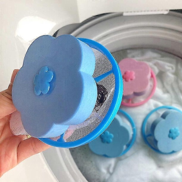 Washing Machine Hair Filter Floating Pet Fur Lint Removal Catcher ...