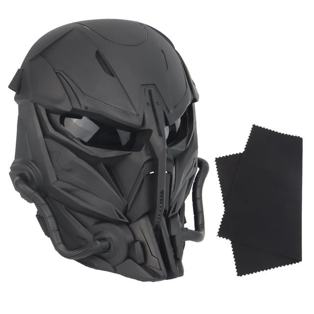 Máscaras de Caza de Paintball Yuarrent segunda generación Negro