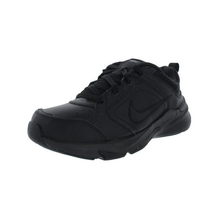 

Nike Mens Defy All Day Leather Athletic and Training Shoes Black 9.5 Wide (E)