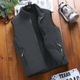 thumbnail image 2 of Kureaily Men's Fleece Vest, Lightweight Warm Zip Up Polar Vests Outerwear with Zipper Pockets, Sleeveless Jacket for Winter, 2 of 6