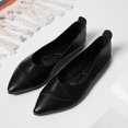thumbnail image 5 of Sngxgn Flats Shoes Women Comfortable Women's Flats(Black,38), 5 of 8