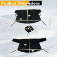 thumbnail image 3 of Costway Car Front Rear Windshield Cover 600D Oxford Automotive Window Protector for Ice, 3 of 8