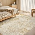 thumbnail image 3 of x Area Rug Living Room Rugs - Washable Neutral Modern Abstract Soft Thin Large Rug Indoor Floor No Slip Rug Carpet for Bedroom Under Dining Table Home Office Decor -, 3 of 9