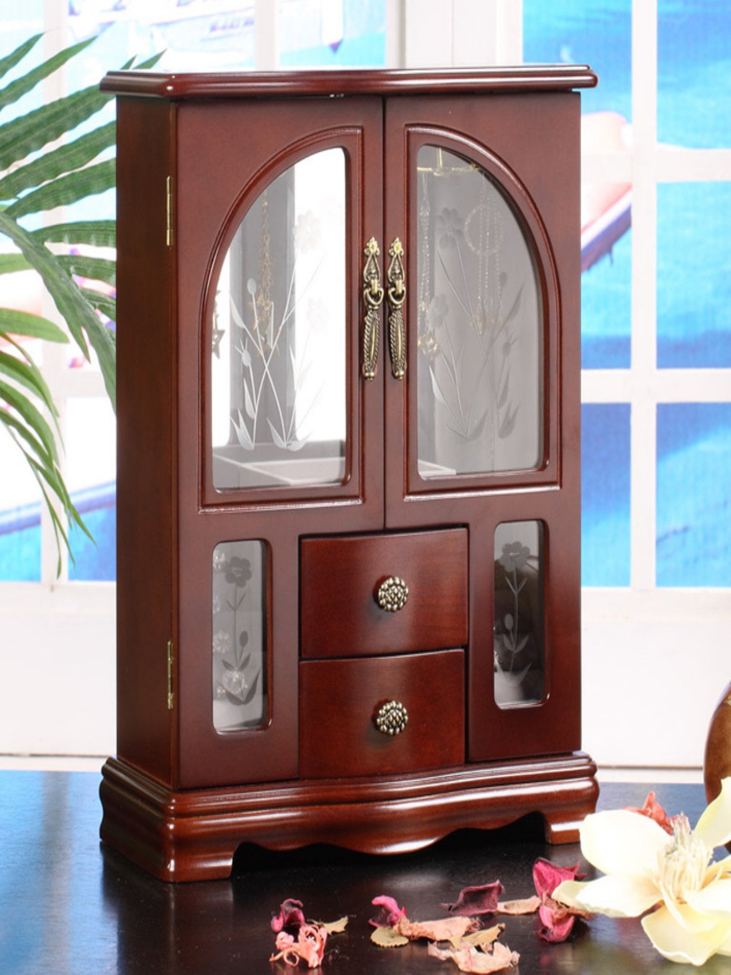 Nathan Direct Minna 2Door Jewelry Box 10W x 12.75H