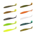 thumbnail image 3 of Cebo de Pesca Eigraketly 6 uds Gusano Suave 75mm Cola en T, 3 of 6
