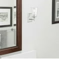 thumbnail image 6 of Wakefield 5.25 in. 1-Light Brushed Nickel Modern Wall Mount Sconce Light with Clear Glass Shade, 6 of 6