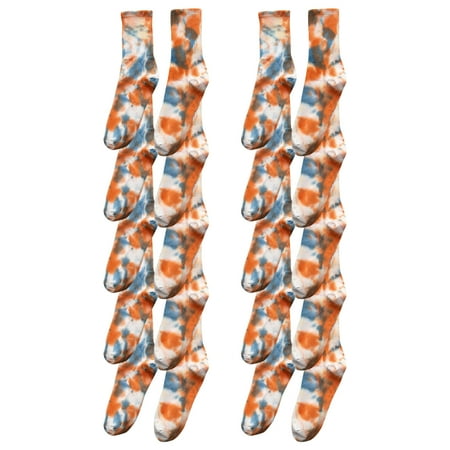 

10-Pack Printed Socks For Women Men Casual Colorful Pattern Novelty Cute Unisex Socks