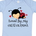 thumbnail image 4 of Inktastic Loved by My Great Grandma Girls Baby Bodysuit, 4 of 5
