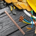 thumbnail image 4 of MasteelfCA Copper Dowsing Rod Diameter 12mm Copper Rod Copper Tube Multifunction Copper Rod, 4 of 7