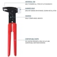 thumbnail image 3 of Wheel Weight Hammer Pliers Wheel Balancing Removal Tool Red Forged Steel USA, 3 of 4