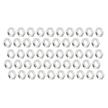 Allstar Performance ALL18294-50 0.75-16 in. Right Hand Steel Jam Nuts - Pack of 50