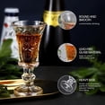 thumbnail image 3 of Verres à Shot Ronds 1.3-Oz, Verre Sans Plomb, Base Lourde Claire (Ensemble de 12), 3 of 5
