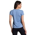 thumbnail image 4 of RBX Active Women's Textured Jacquard Mesh Crewneck Workout T-Shirt, 4 of 5