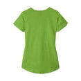 thumbnail image 2 of Ma Croix Womens Casual Curved Hem Sport Workout Moisture Wicking Lounge Tee Shirt, 2 of 3