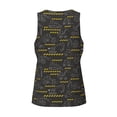 thumbnail image 5 of Gaeub Retro Excavator Men's Athletic Tank Top, Workout Sleeveless Shirts, Running Tank Tops for Gym, Running, Training - X-Large, 5 of 9