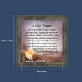 thumbnail image 5 of A Cat's Prayer, Pet Lover Gift, Cat or Kitten Paw Prints Picture Frame, 8x8, 8705, 5 of 6