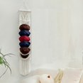 thumbnail image 3 of Ball Cap Hanger-Boho Macrame Cap Holder Wall Hat Organizer for Baseball Cap Holder Over Door,Hat Rack for Wall,Cap RackB, 3 of 5