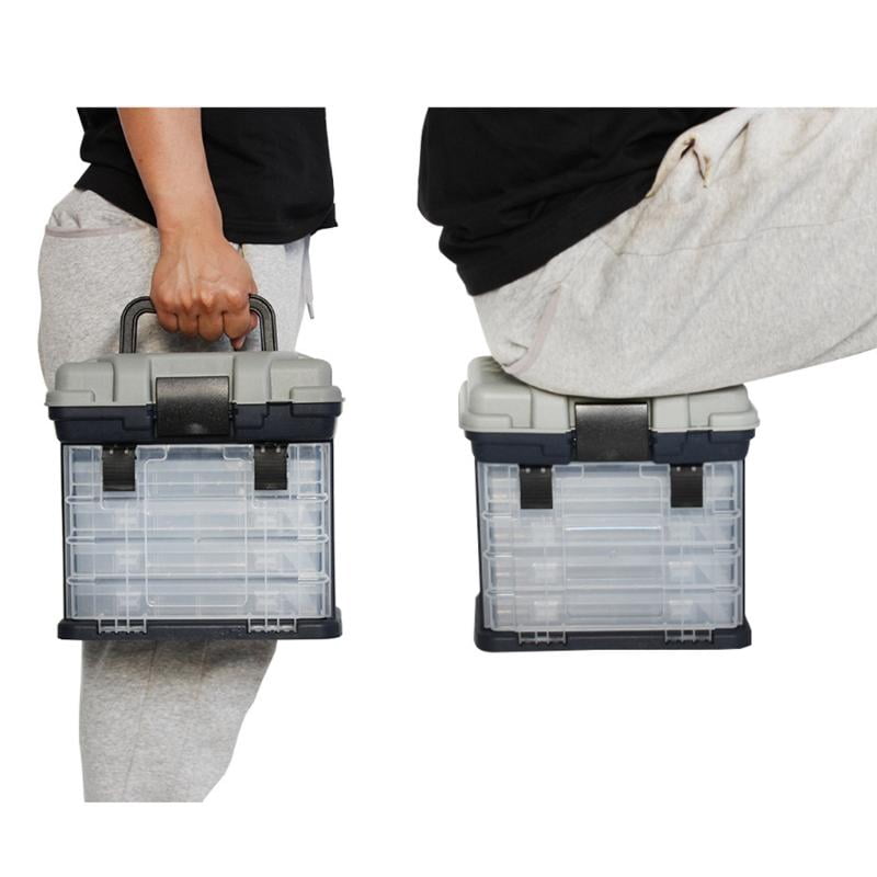 CEORPER Tackle Protective Box, Watertight Pressure-proof Fishing Accessories Container
