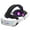 White Black, variant on VR Headset Compatible with Meta Quest 3/3S - Adjustable RGB Head Strap with 12000mAh Battery for Extended Playtime-Black