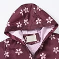 thumbnail image 6 of Karoyedx Kids Fall Jacket Toddler Boys Windbreaker Casual Outerwear Kids Lightweight Zip Hooded Jacket Baby Cute Coat Wine Size,5-6 Years, 6 of 9