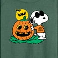 thumbnail image 3 of Peanuts - Joe Cool Pumpkin - Women's Lightweight French Terry Long Sleeve Shirt, 3 of 6