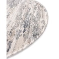 thumbnail image 4 of Unique Loom Oasis Collection Area Rug - Water (8' x 10' Oval Gray/Ivory), 4 of 7