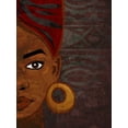 thumbnail image 2 of Allen, Kimberly 15x18 White Modern Wood Framed Museum Art Print Titled - Her Gaze 1, 2 of 4