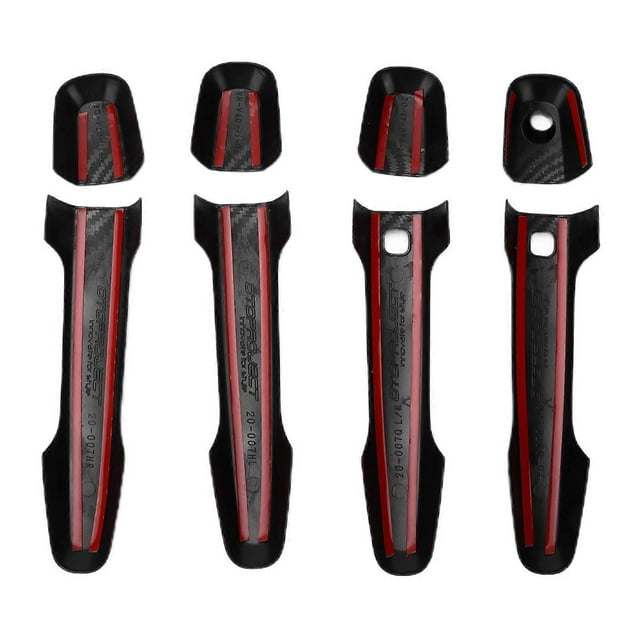 8PCS/Set Car Exterior Door Handle Trim Replacement for Mitsubishi Pajero/Montero/Shogun Sport 2019‑2021Chrome