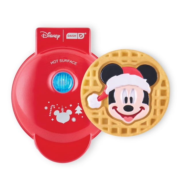 Máquina para Waffles MINI Eléctrica DASH Disney Mickey Mouse Santa
