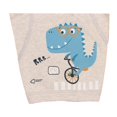 thumbnail image 4 of Bóxer One for You Niño 2A Diseño de Dinosaurio en Bicicleta Jaspe Gris, 4 of 4
