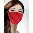 thumbnail image 1 of Sexy Sequins Ladies Hi Fashion Designer 90210 Face Mask, 1 of 2
