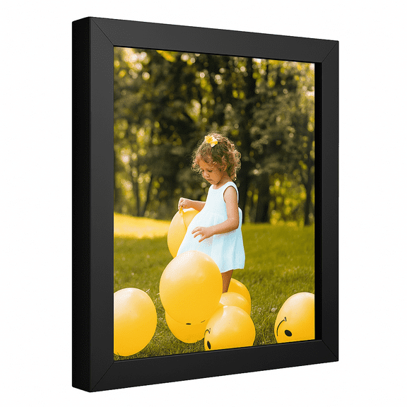 Modern Black Wood 30x46 Picture Frame – Wall 30 x 46 Poster Frame Wooden Photo Frame