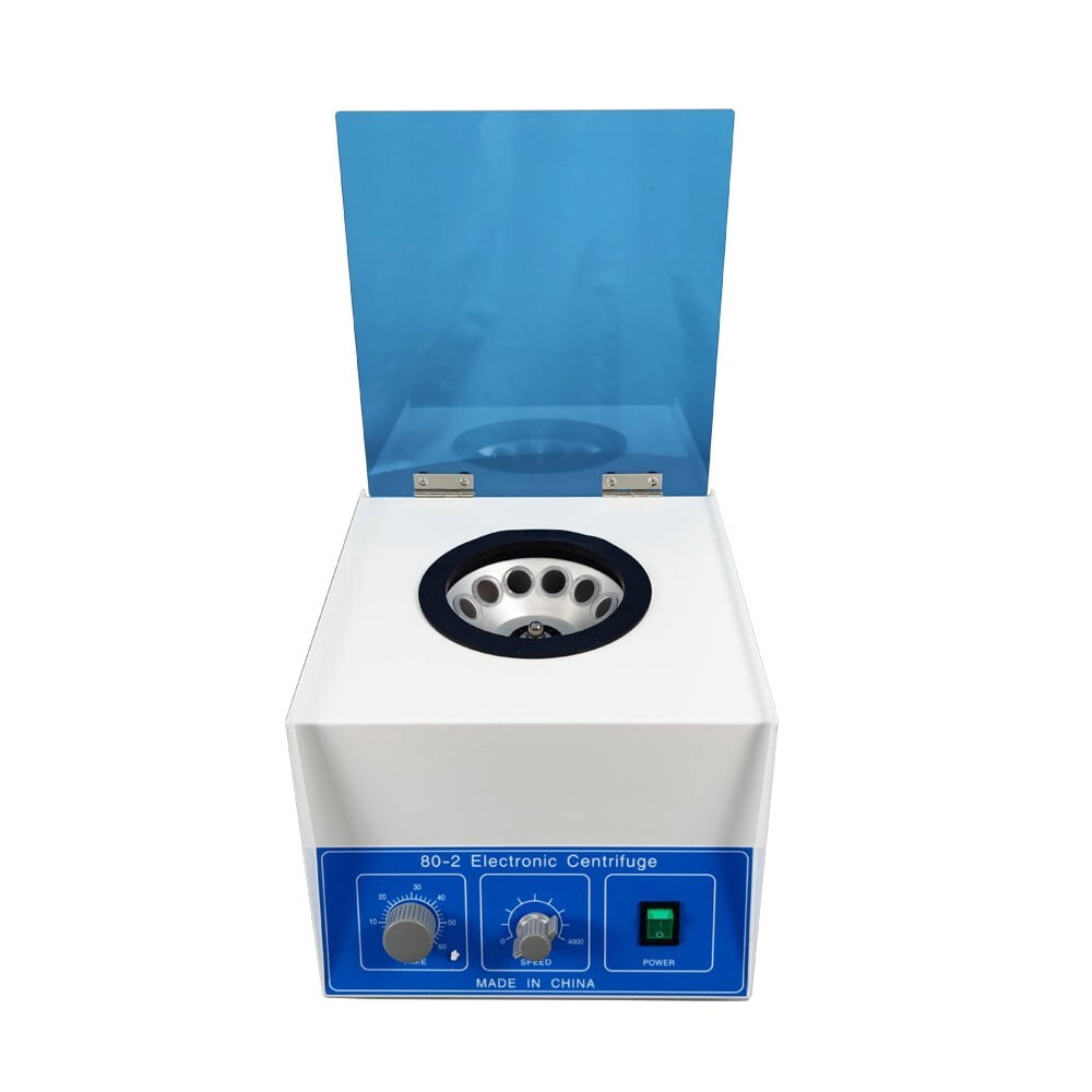 Type 80-2 Electric Benchtop Centrifuge Blue Cover Plate 12-Hole for for Lab Plasma Serum Separation