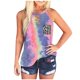 thumbnail image 1 of Gibobby Camisas para mujer Tie-Dye Tank Blusa Verano Bolsillo Casual Sin mangas Top Leopard Mujer Blusa(Azul,G), 1 of 5